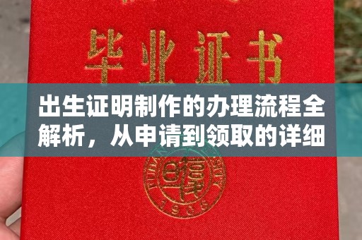 宾县出生证明制作的办理流程全解析，从申请到领取的详细指南